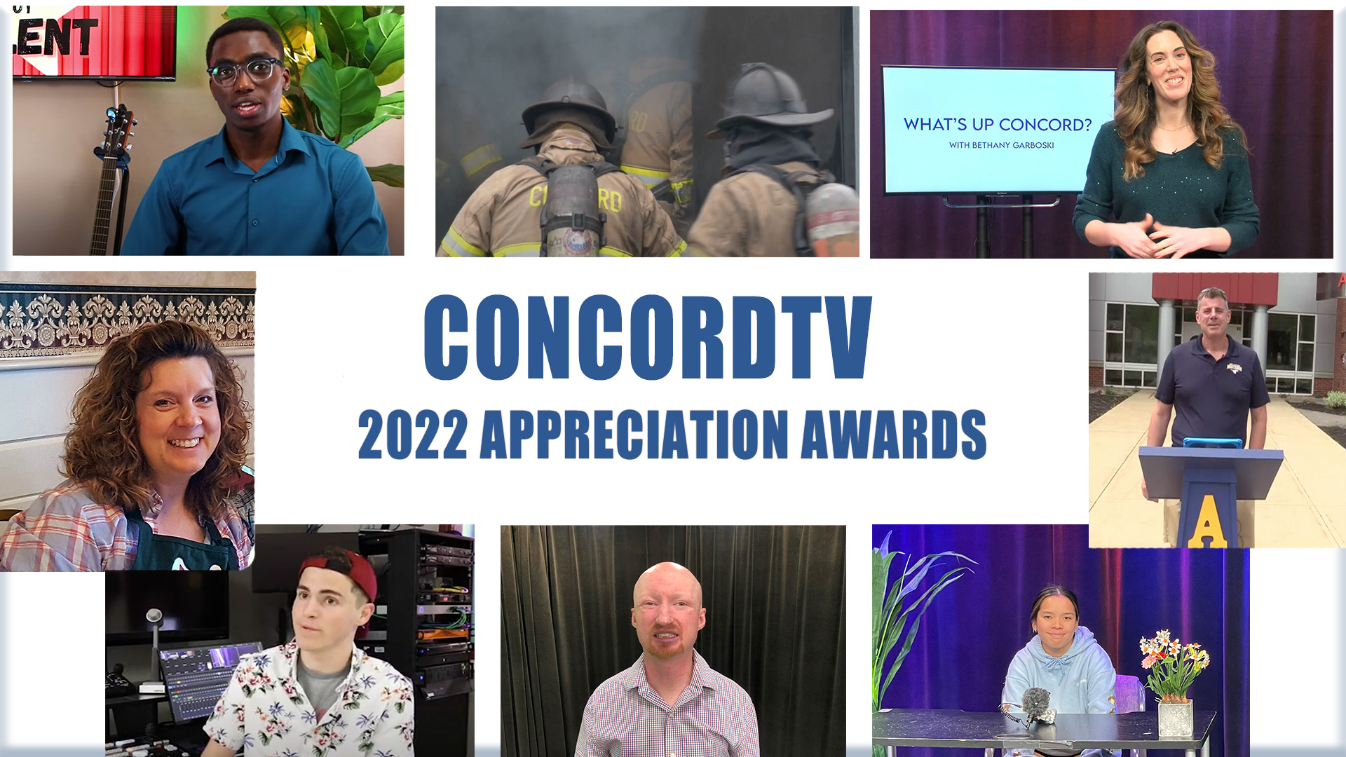 ConcordTV 2022 Award Recipients